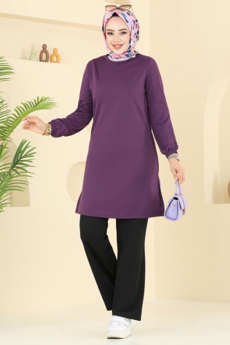 S.L. - طقم أرجواني وأسود 2670SL432