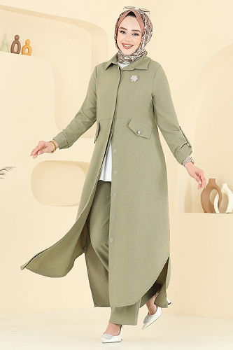 moda selvim Combined 2671SL432 Almond Green - Thumbnail