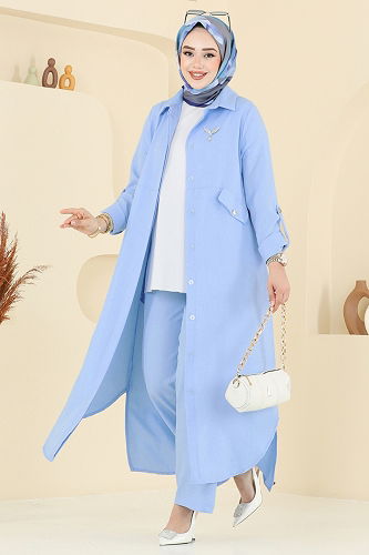 moda selvim Combined 2671SL432 Baby Blue - Thumbnail