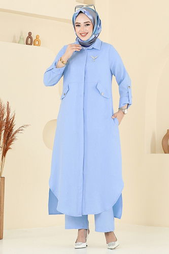 moda selvim Combined 2671SL432 Baby Blue - Thumbnail