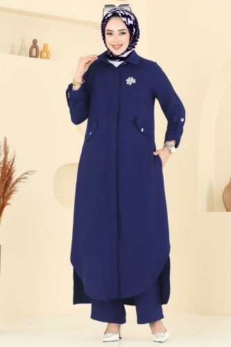 S.L. - Combined 2671SL432 Light Navy Blue