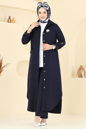 moda selvim Combined 2671SL432 Navy Blue - Thumbnail