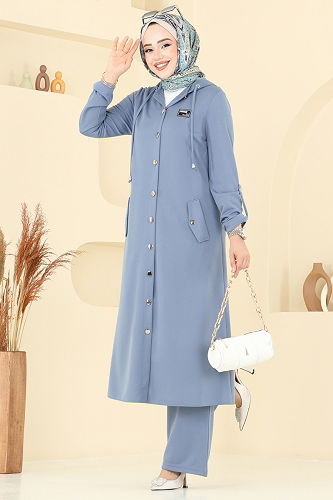 moda selvim Combined 2673SL432 Baby Blue - Thumbnail