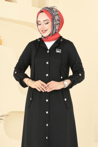 moda selvim طقم أسود 2673SL432 - Thumbnail