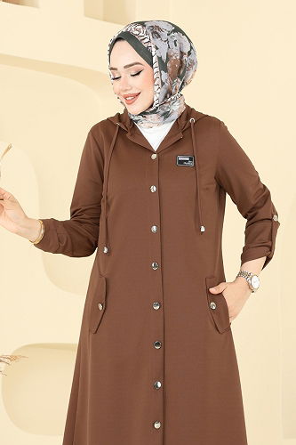 moda selvim طقم بني 2673SL432 - Thumbnail