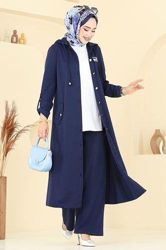 moda selvim Combined 2673SL432 Navy Blue - Thumbnail