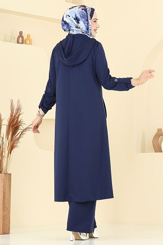 moda selvim Combined 2673SL432 Navy Blue - Thumbnail