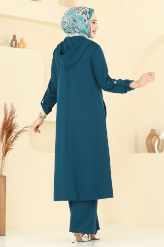 moda selvim طقم بترولي 2673SL432 - Thumbnail