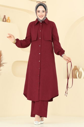 S.L. - Combined 2674SL432 Burgundy