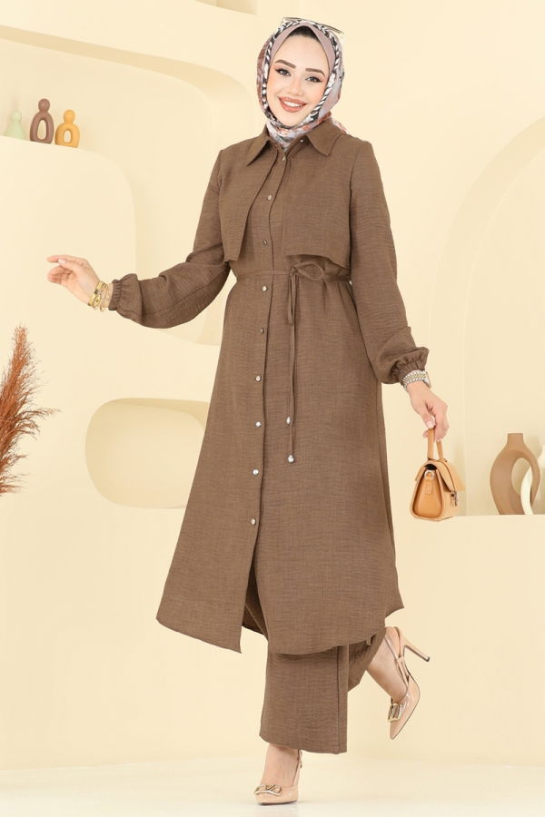 Modaselvim NET 20%+20% DISCOUNT IN THE CARD Combined 2674SL432 Light Brown
