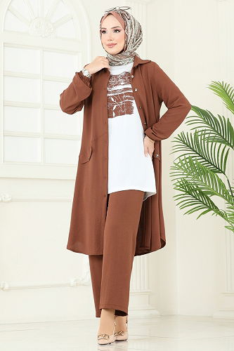 moda selvim Combined 2676SL432 Tan - Thumbnail