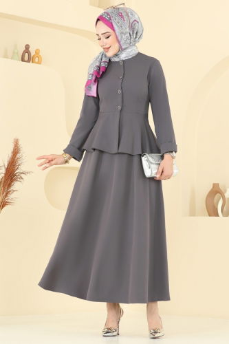 S.L. - طقم رمادي غامق 2677SL432