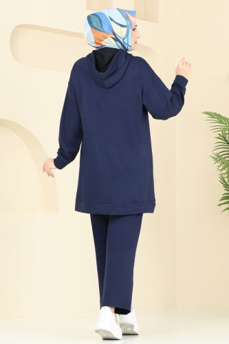 moda selvim Combined 2683AYD574 Navy Blue - Thumbnail