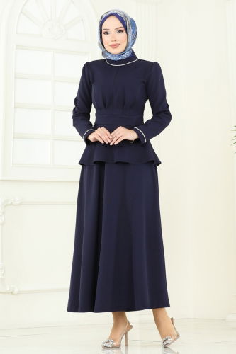 moda selvim Combined 2683SL432 Navy Blue - Thumbnail
