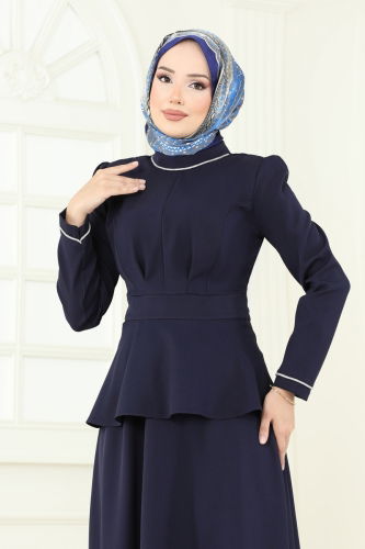 moda selvim Combined 2683SL432 Navy Blue - Thumbnail