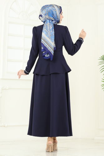 moda selvim Combined 2683SL432 Navy Blue - Thumbnail