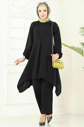 moda selvim Combined 2684SL432 Black - Thumbnail