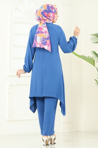 moda selvim Combined 2684SL432 Indigo - Thumbnail