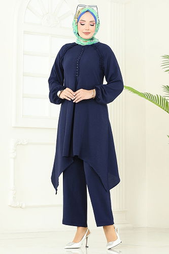 moda selvim Combined 2684SL432 Navy Blue - Thumbnail