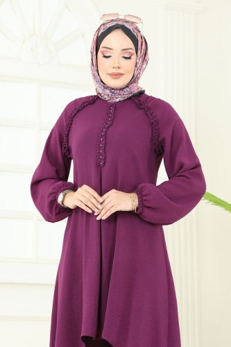 moda selvim Combined 2684SL432 Purple - Thumbnail