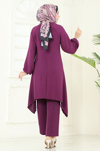 moda selvim Combined 2684SL432 Purple - Thumbnail