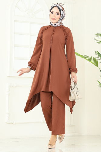 moda selvim Combined 2684SL432 Tan - Thumbnail