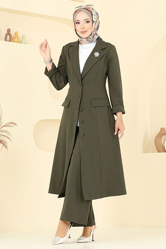 moda selvim Combined 2685SL432 Khaki - Thumbnail