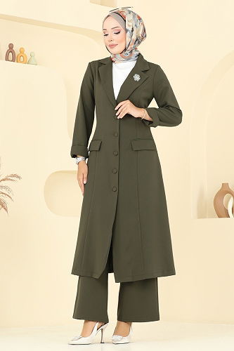 moda selvim Combined 2685SL432 Khaki - Thumbnail