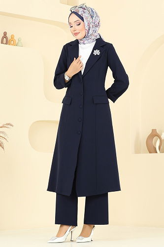 moda selvim Combined 2685SL432 Navy Blue - Thumbnail