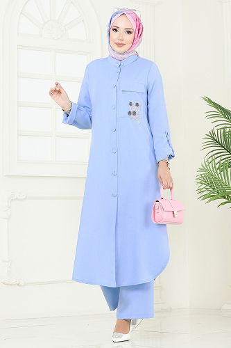 moda selvim Combined 2686SL432 Baby Blue - Thumbnail