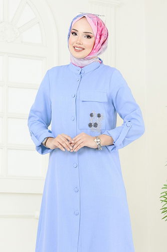 moda selvim Combined 2686SL432 Baby Blue - Thumbnail