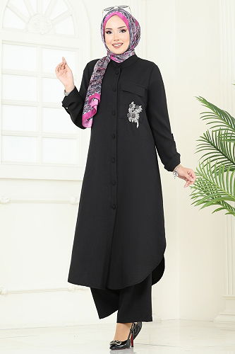 moda selvim Combined 2686SL432 Black - Thumbnail