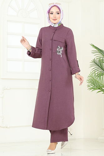 moda selvim Combined 2686SL432 Damson - Thumbnail