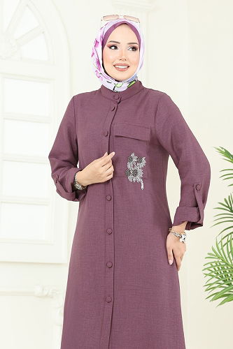 moda selvim Combined 2686SL432 Damson - Thumbnail