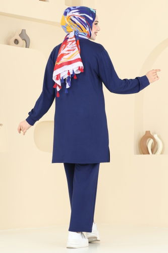 moda selvim Combined 2688AYD574 Navy Blue - Thumbnail