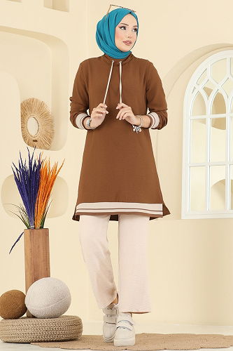 moda selvim Combined 2688SL432 Tan&Stone - Thumbnail