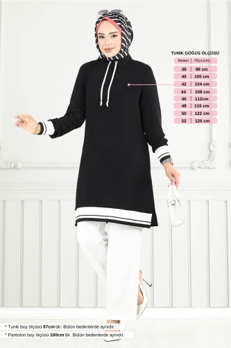 MRV S.L. - Combined 2688SL890-M Black&Ecru