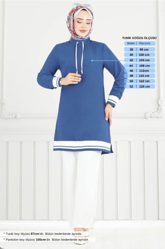 MRV S.L. - طقم أزرق وسكري 2688SL890-M