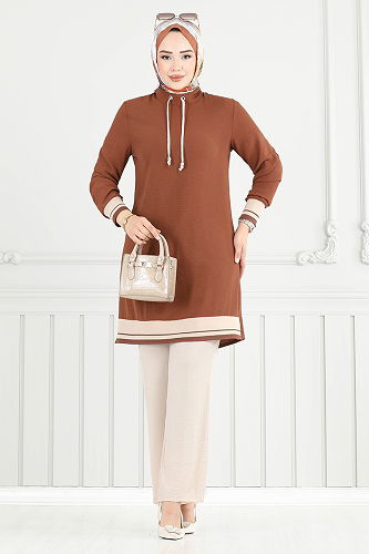 moda selvim Combined 2688SL890-M Tan&Stone - Thumbnail