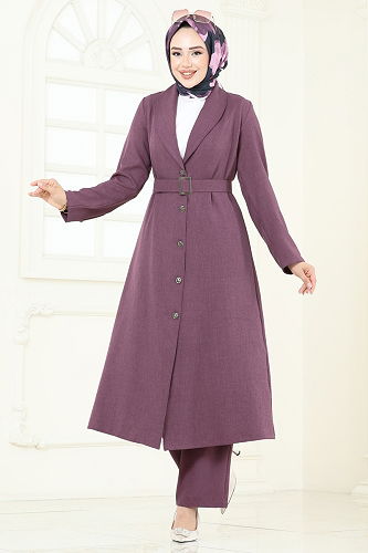 moda selvim Combined 2690SL432 Dark Lilac - Thumbnail