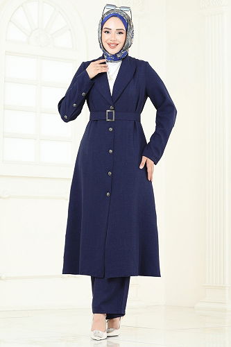 moda selvim Combined 2690SL432 Navy Blue - Thumbnail