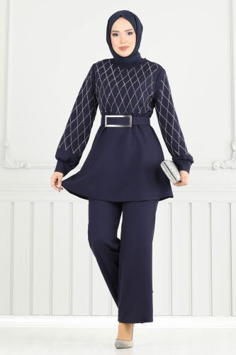 S.L. - Combined 2691SL432 Navy Blue