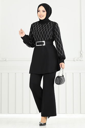 moda selvim Combined 2691SL890-M Black - Thumbnail