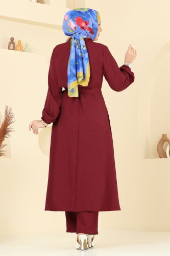 moda selvim Combined 2692SL432 Burgundy - Thumbnail