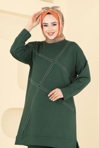 moda selvim Combined 2693AYD574 Emerald - Thumbnail