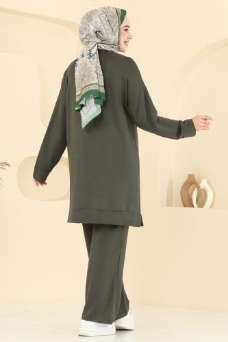 moda selvim Combined 2693AYD574 Khaki - Thumbnail