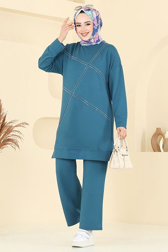 moda selvim Combined 2693AYD574 Petroleum - Thumbnail