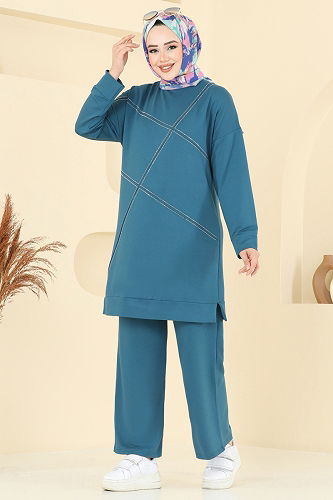 moda selvim Combined 2693AYD574 Petroleum - Thumbnail