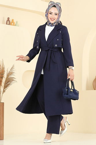 moda selvim Combined 2694SL432 Navy Blue - Thumbnail