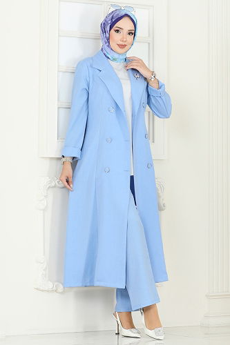 moda selvim Combined 2696SL432 Baby Blue - Thumbnail